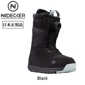 １円 SNB/2024 NIDECKER ナイデッカー CASCADE W カスケードW/Black/24cm/レディース/スノーボード/FLOW/日本正規品