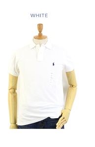 新品 アウトレット 13016 Lサイズ ポロ シャツ 白 polo ralph lauren ポロ ラルフ ローレン 