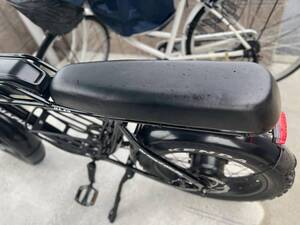 2418 HACHIKO 20インチ電動自動車 e-bike HA-E2-Black ペダル付き 電動バイク 48V 12.5A 500W 時速35Km Dブレーキ20*4.0