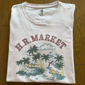 HOLLYWOODRANCHMARKET ISLANDBIRDMEMORY ハリウッドランチマーケット　アイランド　3 半袖Tシャツ ピンク　Lサイズ　木村拓哉着用デザイン