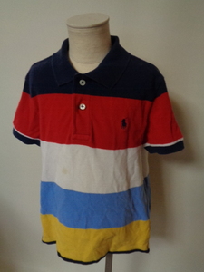  POLO　ラルフローレン　120cm マルチ　ポロマーク ポロシャツ　