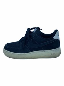 NIKE◆AIR FORCE 1 07 SUEDE/エアフォーススエード/ブラック/AO3835-001/24.5cm/BLK