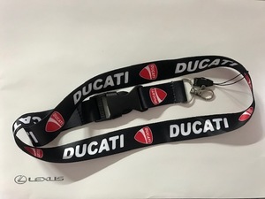 オフ会の必需品？DUCATI　ドゥカティロゴ　ネックストラップ　送料サービス 　959　ディアベル　パニガーレ