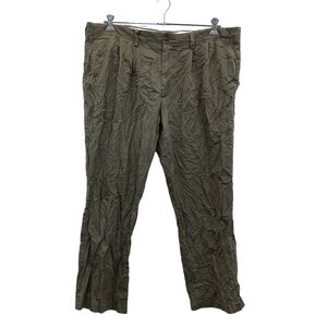 DOCKERS チノパンツ W42 ドッカーズ ブラウン ワンポイントロゴ 古着卸 アメリカ仕入 2304-1746