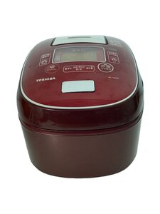 TOSHIBA◆炊飯器 真空IH RC-10VRL(RS) [ディープレッド]//