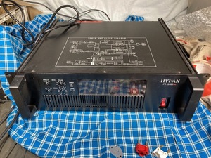 ハイファックス　HYFAX　不二音響　パワーアンプ　 PR-2023FET　完動品【3ヶ月保証 】２４０６２８−２