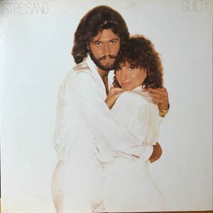 LP. バーブラ・ストライザンド BARBRA STREISAND ギルティ GUILTY. ウーマン・イン・ラブ / バリー・ギブ