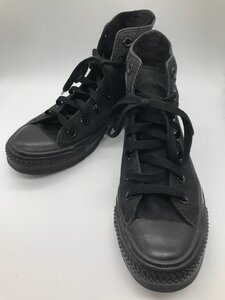 ■【YS-1】 コンバース CONVERSE スニーカー ■ オールスター ハイカット 黒単色 23,5cm 【同梱可能商品】K■