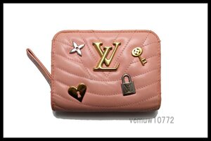 近年モデル希少美中古■LOUIS VUITTON ニューウェーブ ラブロック コンパクトジプト レザー 2つ折り財布 ルイヴィトン■1024mc107509