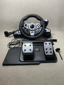 REAL DRIFT RACING HANDOLE リアルドリフト レーシングハンドル PS3 PS2 PC ゲーム機