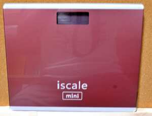 【未開封】体重計　iscale mini 