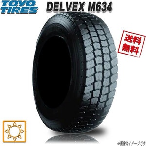 サマータイヤ 送料無料 トーヨー DELVEX M634 オールウェザー 小型トラック バス ウェット&スノーT 195/85R16インチ 114N 4本セット