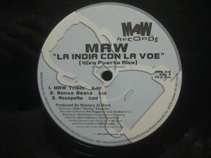 MAW / La India Con La Voe ◆Y209NO◆12インチ