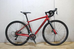 ■SPECIALIZED スペシャライズド DIVERGE E5 グラベルロード SHIMANO claris R2000 2X8S サイズ52 2018年モデル