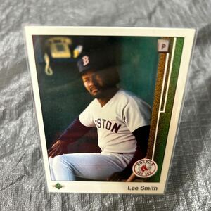 1989 Upper Deck Lee Smith Boston Red Sox No.521 