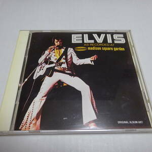 米盤/RCA「エルヴィス・プレスリー / Elvis As Recorded At Madison Square Garden」エルヴィス・イン・ニューヨーク