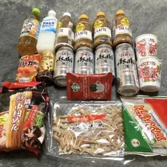 飲料・加工品・カップ麺まとめ売り