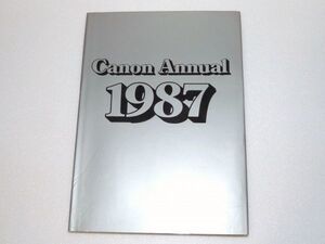 Canon(キャノン)　Canon Annual 1987　写真集　840646AA25BRAC