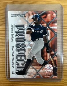 2000 Skybox Impact アルフォンソ・ソリアーノ Alfonso Soriano ニューヨーク・ヤンキース #121 RC