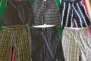 PT-SHPT13 ディッキーズ Dickies チェック柄ショーツMIX 短パン￥1～US古着卸セット業者まとめ売り