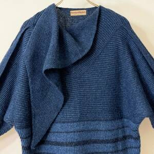 希少《 OLD ISSEY / ALL STYLE 》70s 80s 極上品【 issey miyake ビンテージ イッセイミヤケ ウール 変形 ニット セーター 】