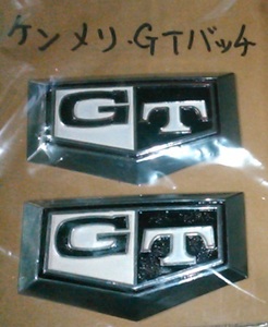 日産の旧車◆ケンメリ リアフェンダー エンブレム GT 赤 GC110 KGC110 KPGC110 GC111 L6 L20 L28 スカイライン S30Z ブタケツ ハコスカ