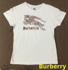 Burberry  バーバリー  バングラデシュ製　ロゴ刺繍　Tシャツ