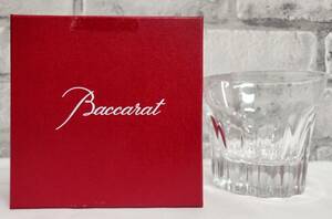 【Baccarat バカラ】クリスタルガラス　バカラ ロックグラス　エンブレム