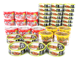 送料300円(税込)■ks380■◎缶詰(赤貝味付・まぐろフレーク味付 等) 3種 36缶【シンオク】