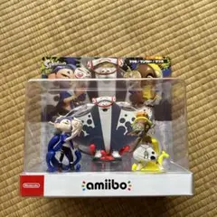 amiibo スリミ連合セット (スプラトゥーン)　未使用未開封