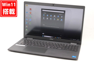 訳有 フルHD 15.6型 DELL Latitude 3520 Windows11 11世代 i5-1145G7 16GB NVMe 256GB-SSD カメラ 無線Wi-Fi6 Office付 管:1858h