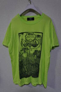 2010ss CABANE de ZUCCA Art Tee size S ズッカ 製品染め加工 Tシャツ 日本製