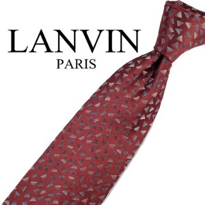 360/ 美品 LANVIN ランバン 中古 USED ネクタイ