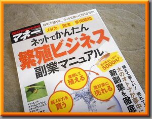 ネットでかんたん 繁殖ビジネス 副業マニュアル◆メダカ◆昆虫◆多肉植物◆BIGtomorrowマネー増刊◆青春出版社◆中古本