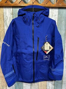 値下げ！！新品未使用 23-24 BURTON AK TUSK JKT GORE-TEX PRO JAKEBLUE Mサイズ スノーボードジャケット