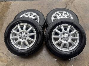 スタッドレス　タイヤ　ホイール　13インチ　145/80R13　ダンロップ　DUNLOP WINTERMAXX WM02 4本　NO.005