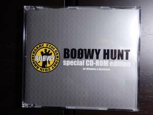 BOOWY HUNT 特別編集版 CD-ROM 当選通知書付き 非売品 氷室京介