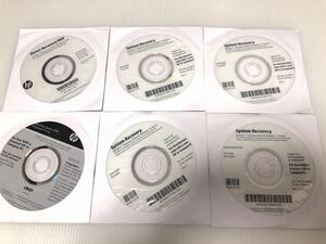 新品HP 正規リカバリー Windows8 Pro 64bit + Windows7 Professional 32bit DVD /6セット