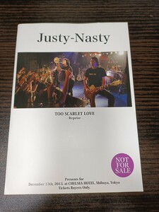 【超貴重】 JUSTY-NASTY 会場特典CD(フライヤー付き)