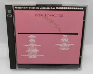 PRINCE CD2枚組「BLACK FUNK REHEARSAL」検索：プリンス Rehearsal of Lovesexy Japanese Leg 1989 WT2002106/7