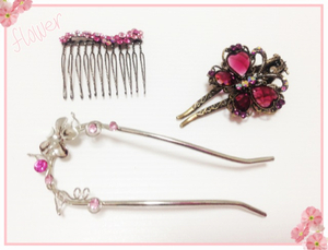 ☆新品☆　ヘアアクセサリー 3点セット