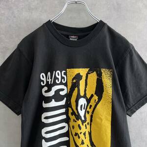 美品 The Rolling Stones ローリングストーンズ 両面プリントTシャツ GTS ブラック レディースM バンドTシャツ