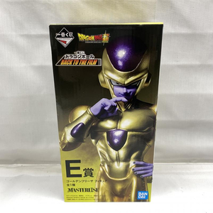 【中古】バンダイ E賞 ゴールデンフリーザ フィギュア MASTERLISE 「一番くじ ドラゴンボール BACK TO THE FILM」 開封済み 一番くじ