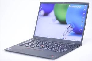 1円～ 2022年製 Windows11 11世代CPU Lenovo ThinkPad X1 Carbon Gen9 i5-1145G7 8Ｇ SSD256G 14.0WUXGA WiFi6