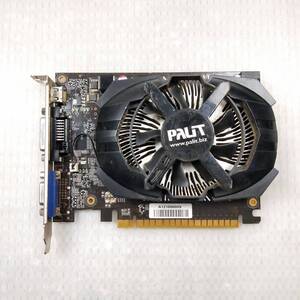 【中古パーツ】PALIT GTX650 1024M GDDR5 128B CRT/DVI/MiniHDMIグラフィックポード /ビデオカード PCI-E ■XK300-2