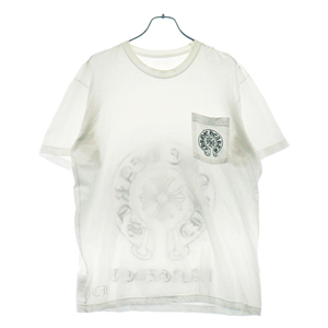 CHROME HEARTS クロムハーツ HANGZHOU TEE ハンチョウ プリントロゴ 半袖Tシャツ カットソー ホワイト