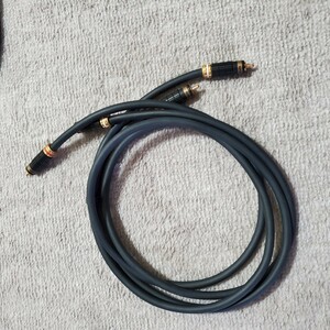 即決　 SAEC STRESS FREE 6N HYBRID CABLE RCA 　1.2m ペア.