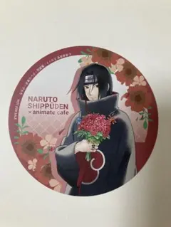 NARUTO アニメイトカフェ　うちはイタチ　コースター