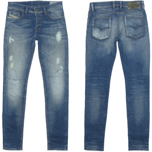 DIESEL SLEENKER W29 スリムスキニーデニムパンツ クラッシュダメージ加工 SLIM-SKINNY WASH 0824P_STRETCH ディーゼル