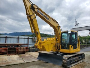 (奈良発)コマツ　KOMATSU　PC138US-11型　クレーン仕様　共用配管　排土板　アワーメーター14.5時間　未使用機　